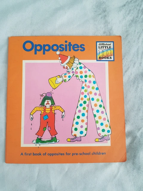 80S VINTAGE CHILDREN'S Book. St Michael Little M Books - Opposites ...