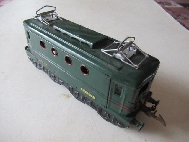 2) HORNBY CAISSE LOCOMOTIVE ELECTRIQUE BB 9201 ECHELLE O