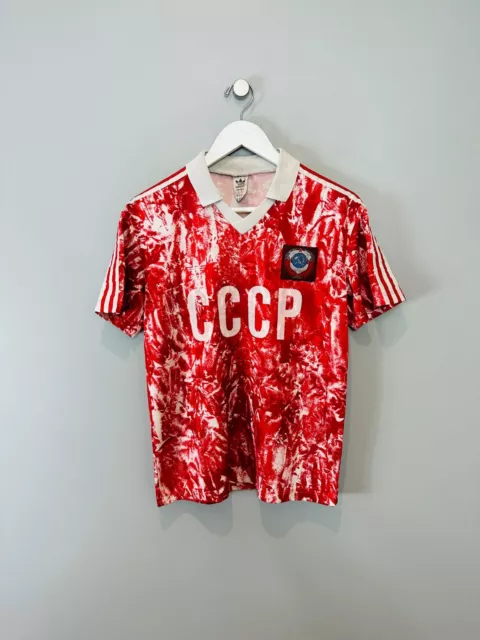 CULT KITS - 1989/91 SOVIET UNION HOME SHIRT (S) ADIDAS – Cult Kits