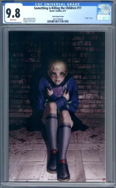 Something is Killing the Children #17  Junggeun Yoon 1:25 Variant    CGC 9.8
