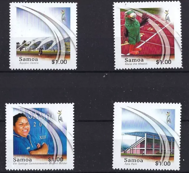 Samoa 2007 - South Pacific Games - Set of 4 - MNH