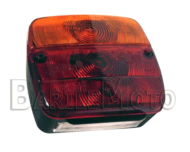 N°2 FANALE / Faro Posteriore Completo Carrello Appendice + N°2 - Foto 5