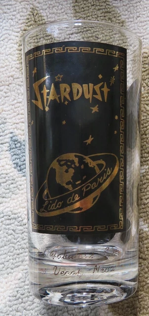 Vintage Las Vegas Casino Bar Glass - The Stardust