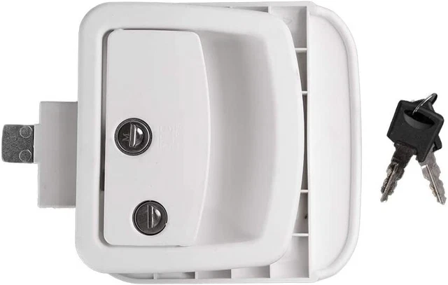 Paddle Entry Door Latch RV Camper Trailer Lock Fastec FIC Plastic (NO Hardware)