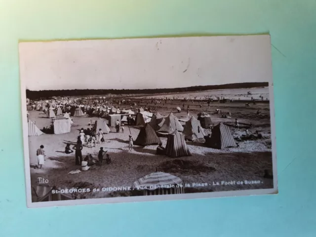 Carte postale de la Charente Maritime St George de Didonne 1937
