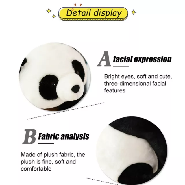 25cm Large Cuddly Panda Teddy Bear Plush Stuffed Toy Soft Toy Kids Lovely Gifts 3