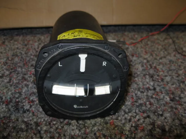 RC Allen Turn and Bank G4001 Beechcraft logo on face used