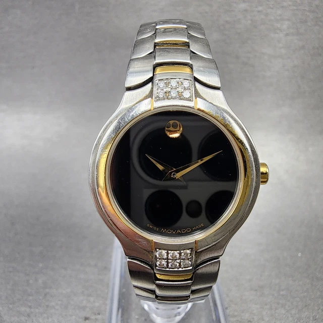 MOVADO 81 G4 1831 MUSEUM DIAL TWO TONE STAINLESS STEEL WRIST  display picture 1