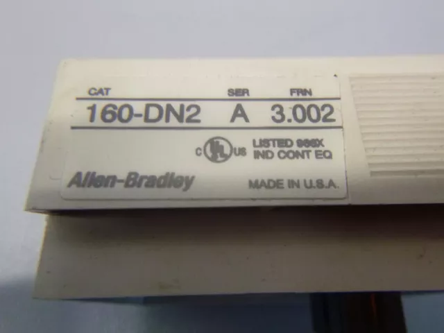 160DN2    - ALLEN-BRADLEY -    160-DN2  /  Module communication devicenet   USED 3