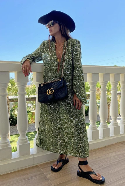 ZARA NWT WOMAN BEADED MIDI LIMITED EDITION DRESS GREEN | 6895/254 Size S 25.00 - PicClick UK ZARA NWT WOMAN BEADED MIDI LIMITED EDITION DRESS GREEN | 6895/254 Size S 25.00 - PicClick UK