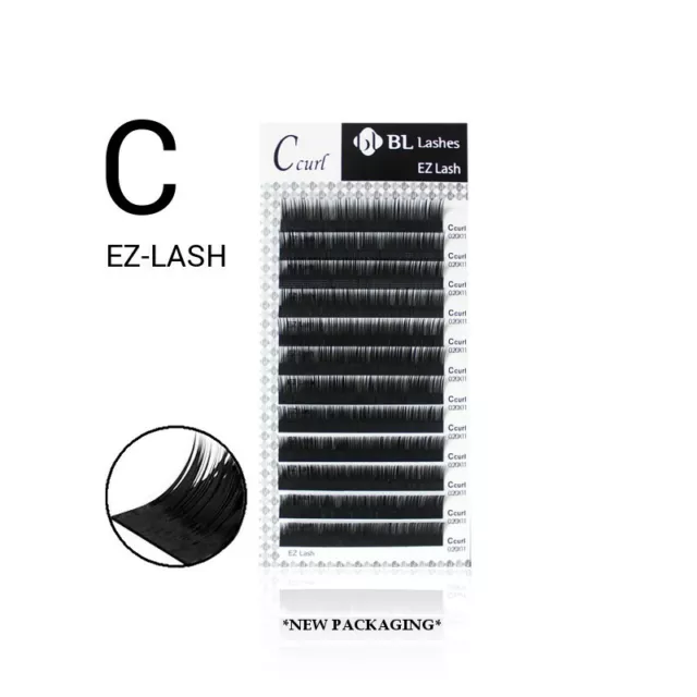 BL Lashes Blink Laser EZ Lash C 0.15 lengths 13, 14 & 15mm eyelash extensions