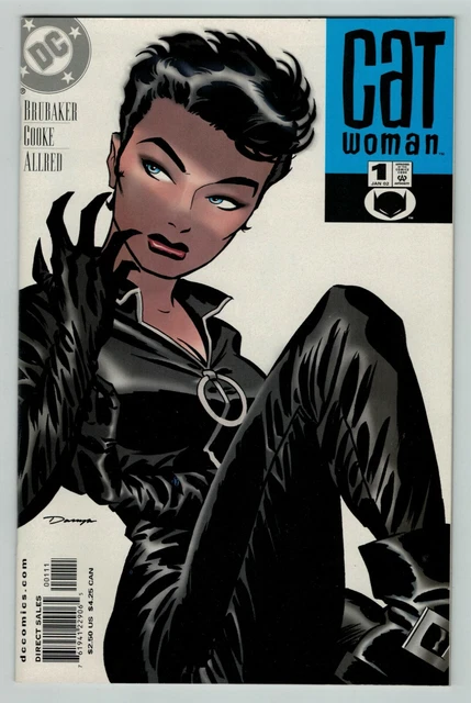Catwoman 1 Darwyn Cooke cover Brubaker Allred DC Comics 2001