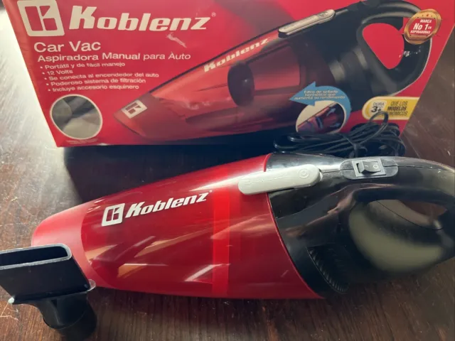 Koblenz Hand Vacuum Red (KZBHV2KG3) (Missing Crevice Attachment)