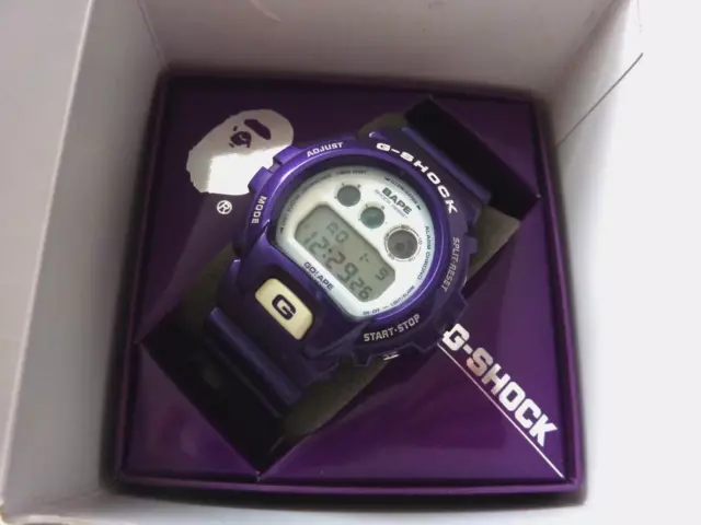 Casio G-Shock A Bathing Ape (Bape) Japan Rare Watch Limited Edition Of 1000