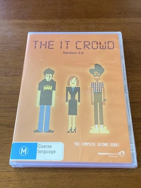 The IT Crowd: Version 2.0 DVD BRAND NEW Chris O'Dowd Comedy Series R4 Free Post