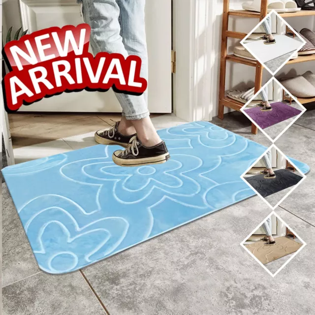 Non Slip Door Mats Indoor Door Mat Water Absorbent Washable Rugs Floor Mat