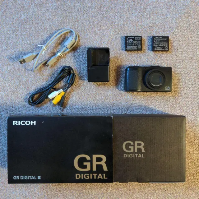 RICOH Digital Camera GR III GR 3 Black DIGITAL tested