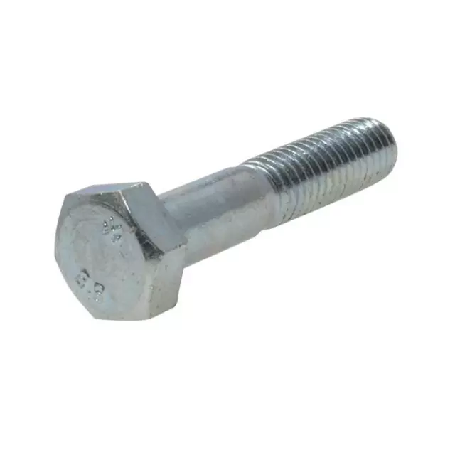 Pack Size 5 Zinc Plated Hex Bolt M8 (8mm) x 60mm Metric Coarse Class 8.8 Screw