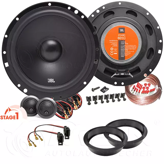 JBL LAUTSPRECHER für AUDI A4 B8 / 8K 2007-2015 Front Vorn Tür 2-Wege 200W #BK5M