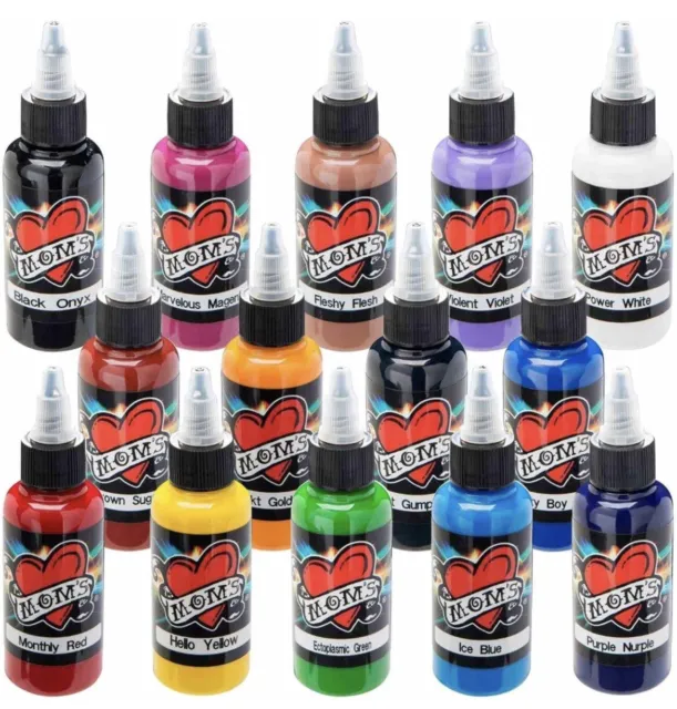 14-Color Elegant Butterfly Tattoo Ink Set, 29.6ml Tattoo Pigment, Professional  Tattoo Ink, Suitable For Professionals And Beginners