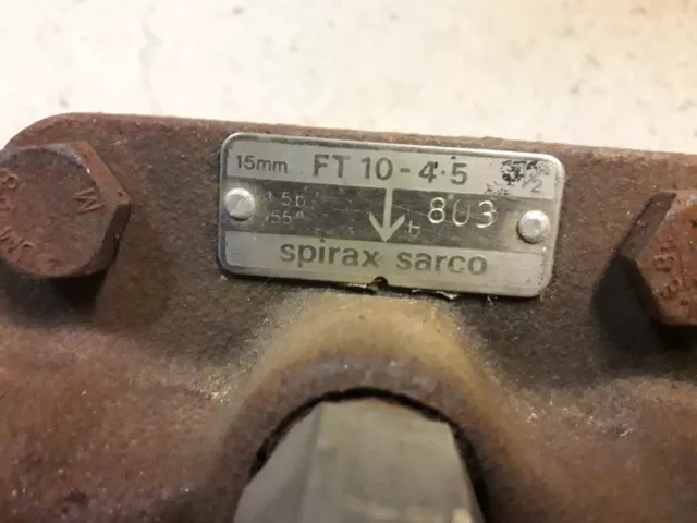 Spirax sarco steam trap FT14 1/2" bsp 4.5bar and new service kit