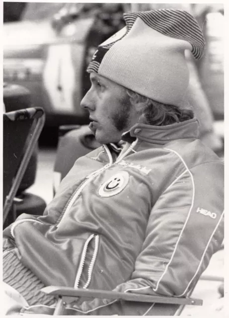 Hans Stuck Jnr Team Bmw Salzburg 4 Hours 1974 Etcc Original Eisele Press Photo