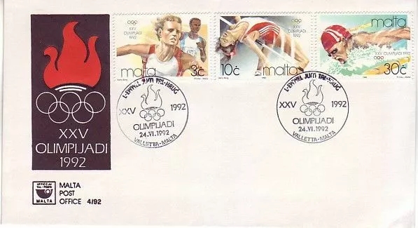 Malta - Anniversaries, Events, People & Wildlife (2no. PO FDC's) 1992