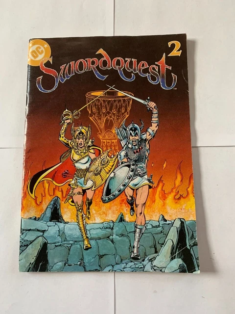 DC Comics and Atari Swordquest #2, Pack in mini comic 2 1982
