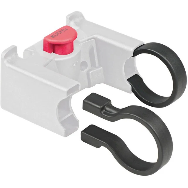Klickfix Schellenfür Lenkeradapter 35mm paarweise schwarz Fahrrad