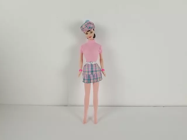 Used VTG 1991 Barbie With Pink Outfit/Skirt Set Fashion Avenue Boutique #18126