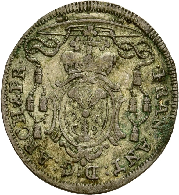 KÜNKER SALZBURG, FRANZ Anton von Harrach, 4 Kreuzer 1718 EUR 1,00