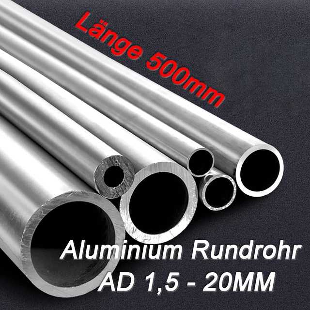 ALUROHR ALUMINIUM RUNDROHR Aluminiumprofil Alu Rohr Profil Aluprofil ...