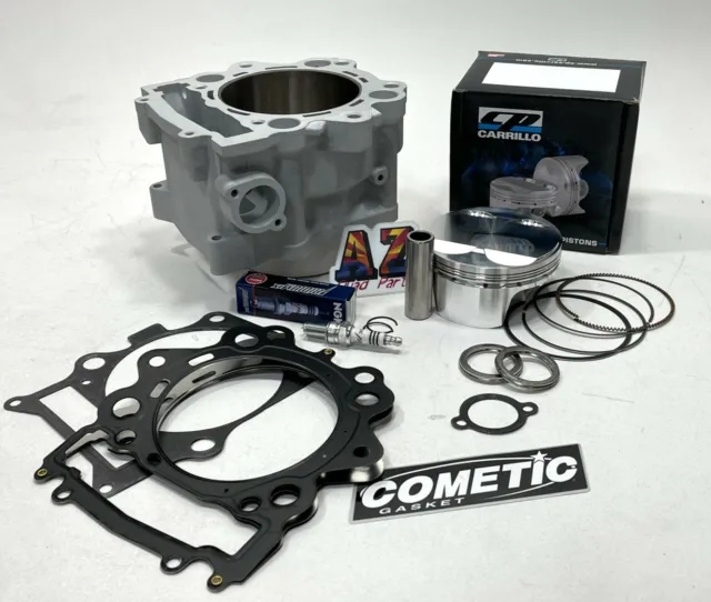 Raptor 700 102mm Stock Standard Bore Cylinder 12:1 CP Piston Top End Kit NGK