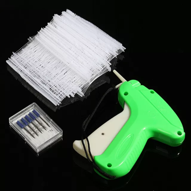 Price Tagging Gun Label Clothes Garment Tag Machine Set+ 1000 Barbs + 5 Needles