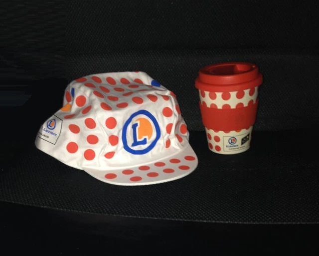 Lot Tour De France Leclerc – Sacoche Banane + Casquette, Neuf