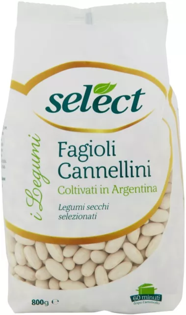Select - I Tradizionali Fagioli Cannellini, Coltivati In Egitto - 800 G