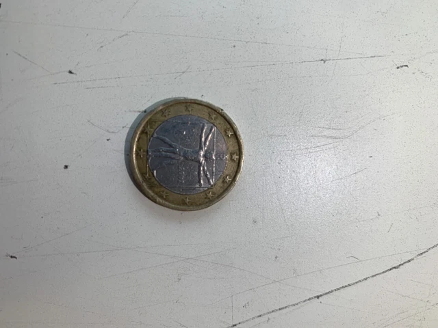 PIÈCE DE 1 euros 2002 rare Leonard De Vinci EUR 100,00 - PicClick FR