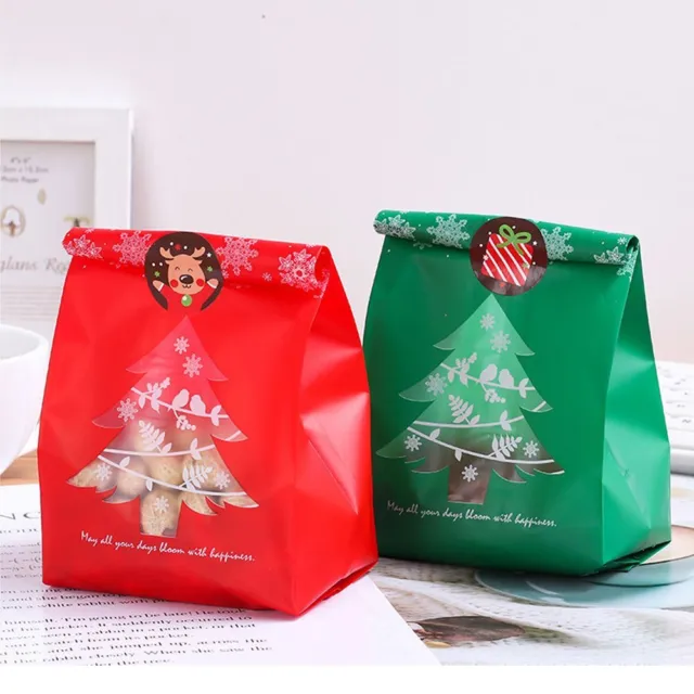 Xmas Decorations Christmas Gift Bag Cookies Bags Candy Package Shop Loot