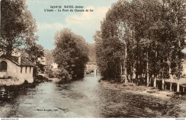 12732 cpa 10 Bayel - le Pont du Chemin de Fer