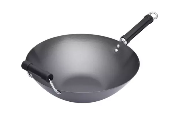Padella wokpfanella artigianale da cucina KCOR4 World of Savours pura orientale Ø 35,5 cm