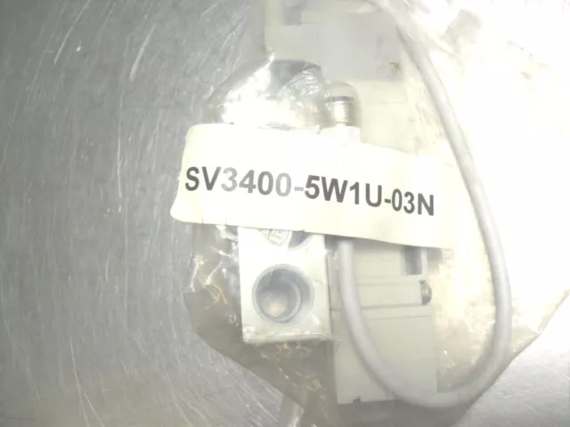 SMC SV3400-5W1U-03N, Single Valve, Subplate Type, IP67 Protection