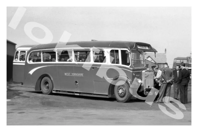 Bus Photograph WEST YORKSHIRE ROAD CAR DWU 140 [642] '64