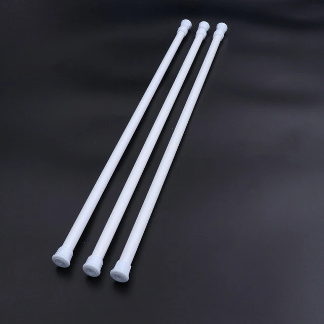 3Pcs Asta di Tenda Della Doccia Armadio Bar Asta di Tenda