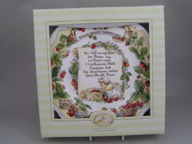ROYAL DOULTON BRAMBLY Hedge 8 1/4