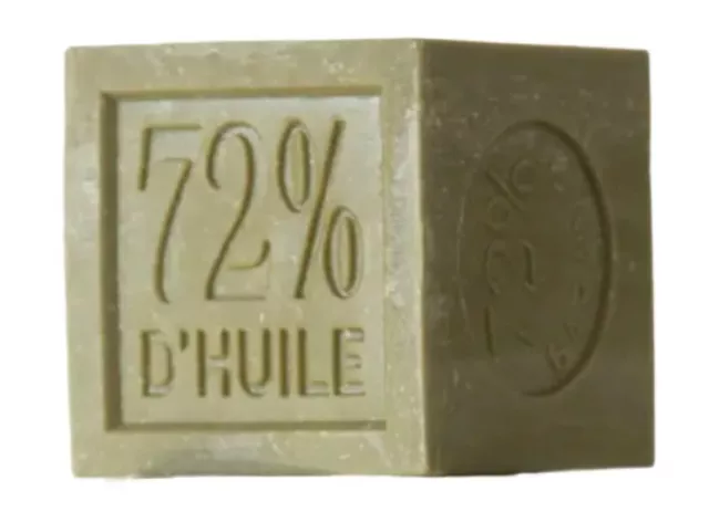 Cube savon de Marseille 300g Traditionnel pur Olive .