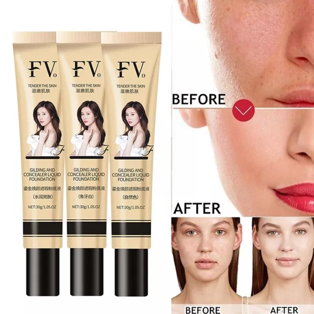 Fv – Fond De Teint Liquide À Couverture Complète Formule Base De Maquillage F