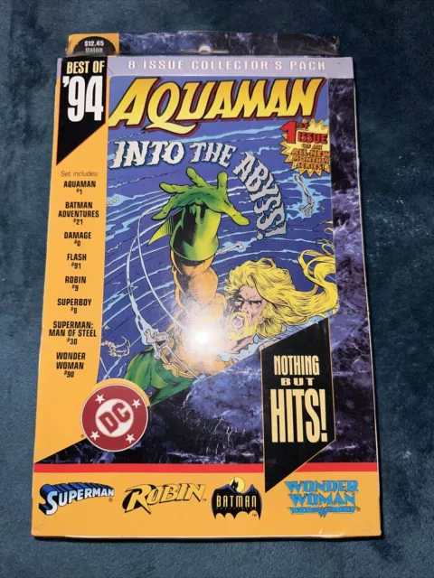 Paquete De Coleccionistas Con Logotipo De Dc Universe Variante Woman 90 Aquaman 1 Dc Comics 94'