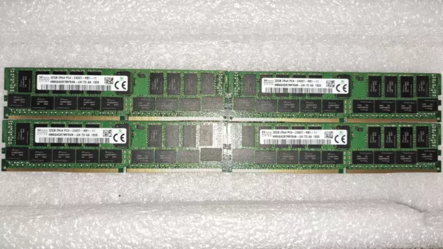 SK Hynix HMA84GR7MFR4N-UH 32GB DDR4 RAM DIMM PC4-19200 2400MHz ECC registered