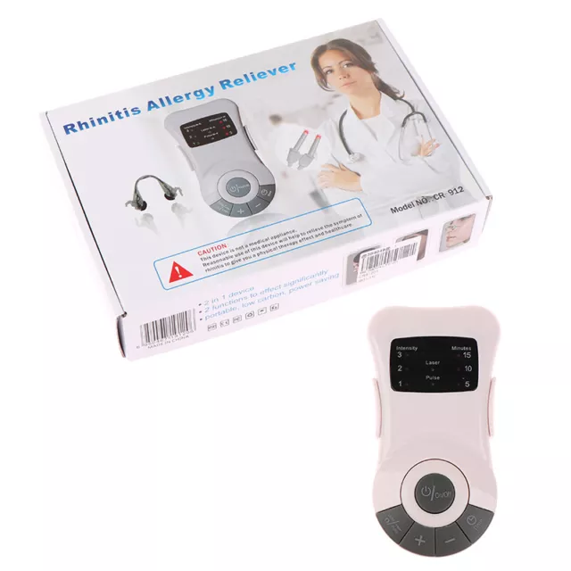 Allergy Rhinitis Reliever Laser Pulse Nose Therapy Sinusitis Treatment Device
