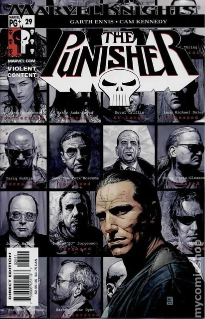 Punisher #29 VG 2003 Stock Image Low Grade
